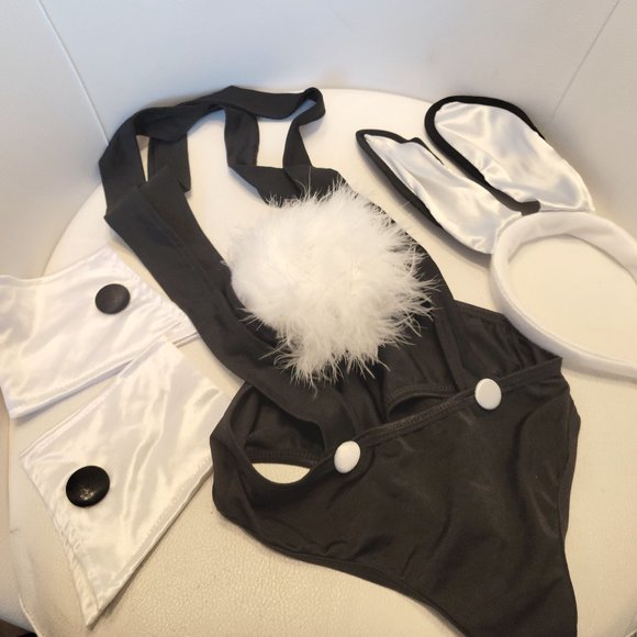 Sexy Playboy Bunny Accessory Set for Halloween Party - Picture 1 of 7